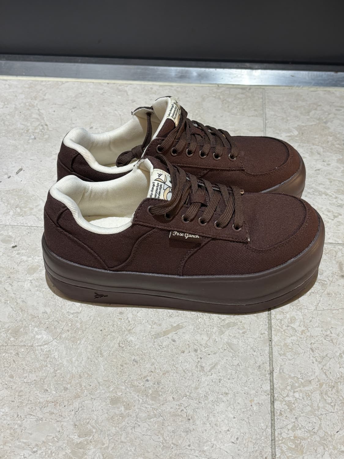 포즈간츠 브라운 스니커즈 260 상품이미지3