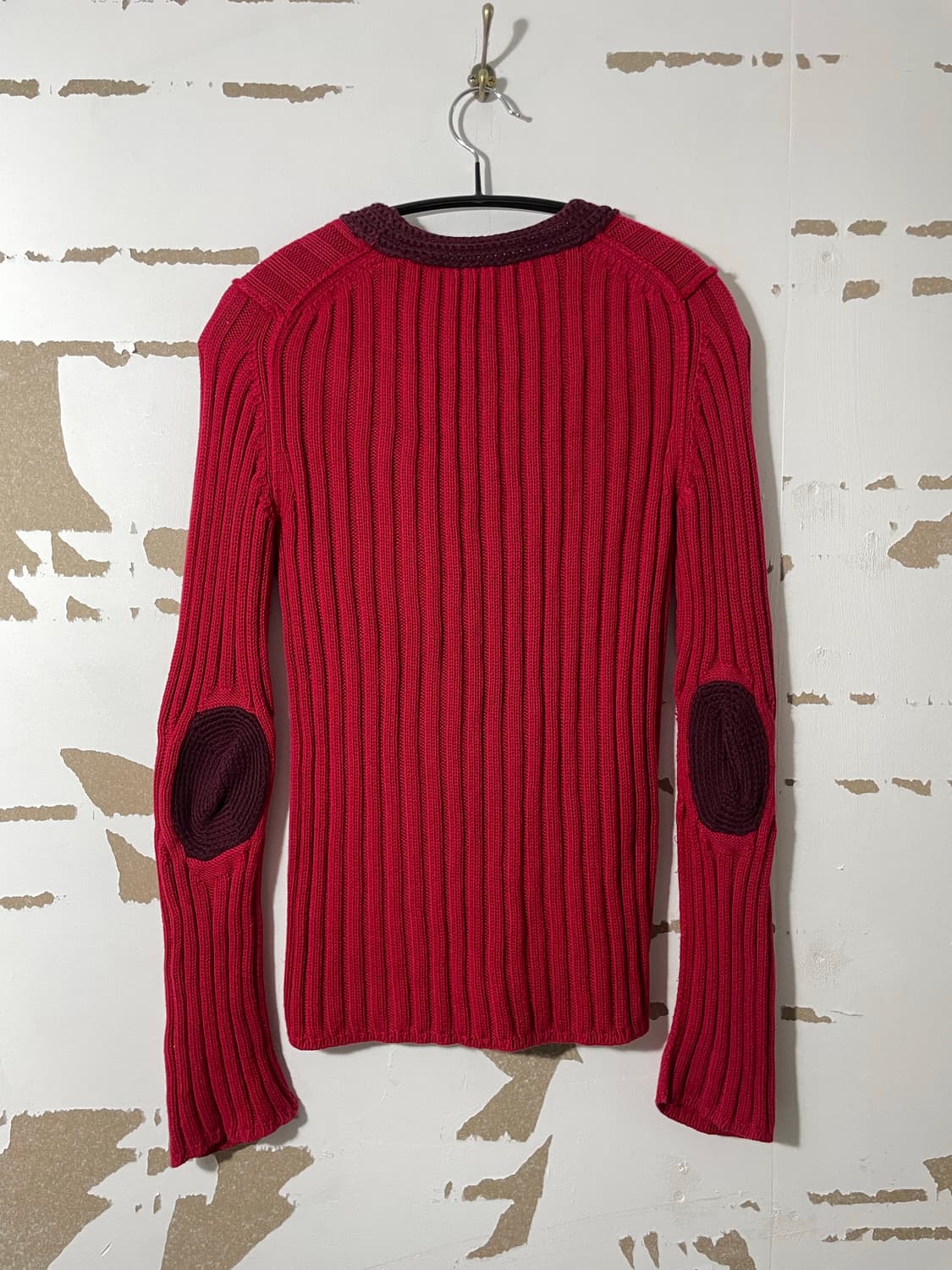 알마니 익스체인지 슬림핏 케이블 니트 상품이미지1