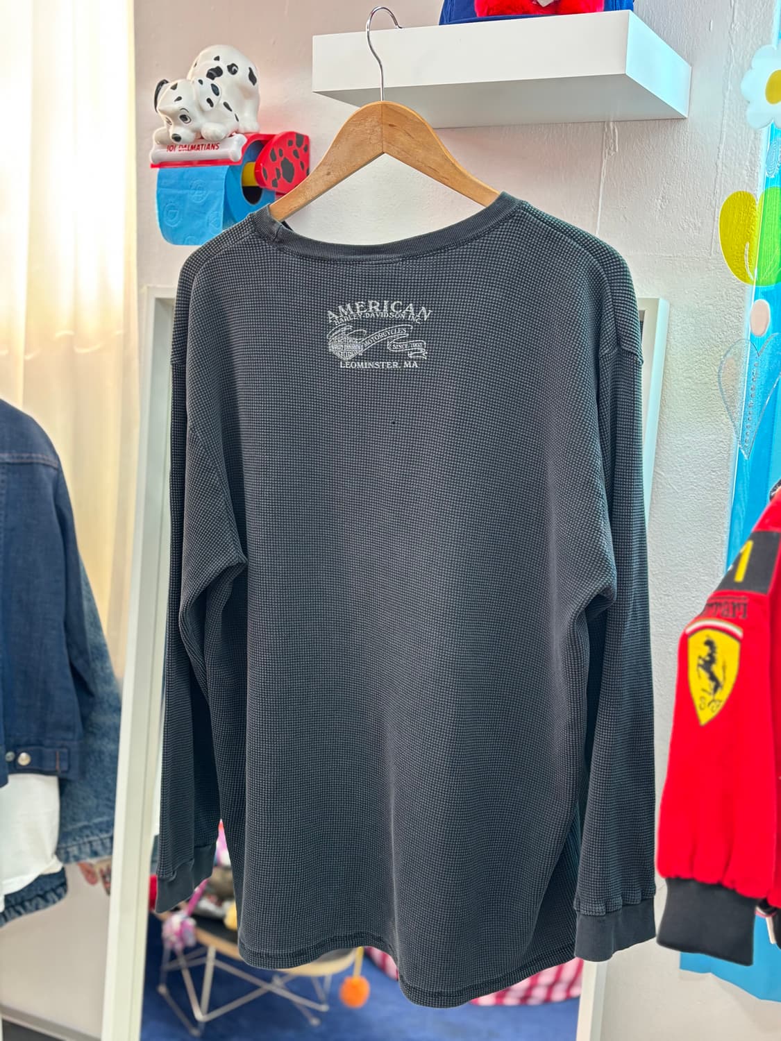 Vintage Harley Davidson Waffle T 상품이미지4