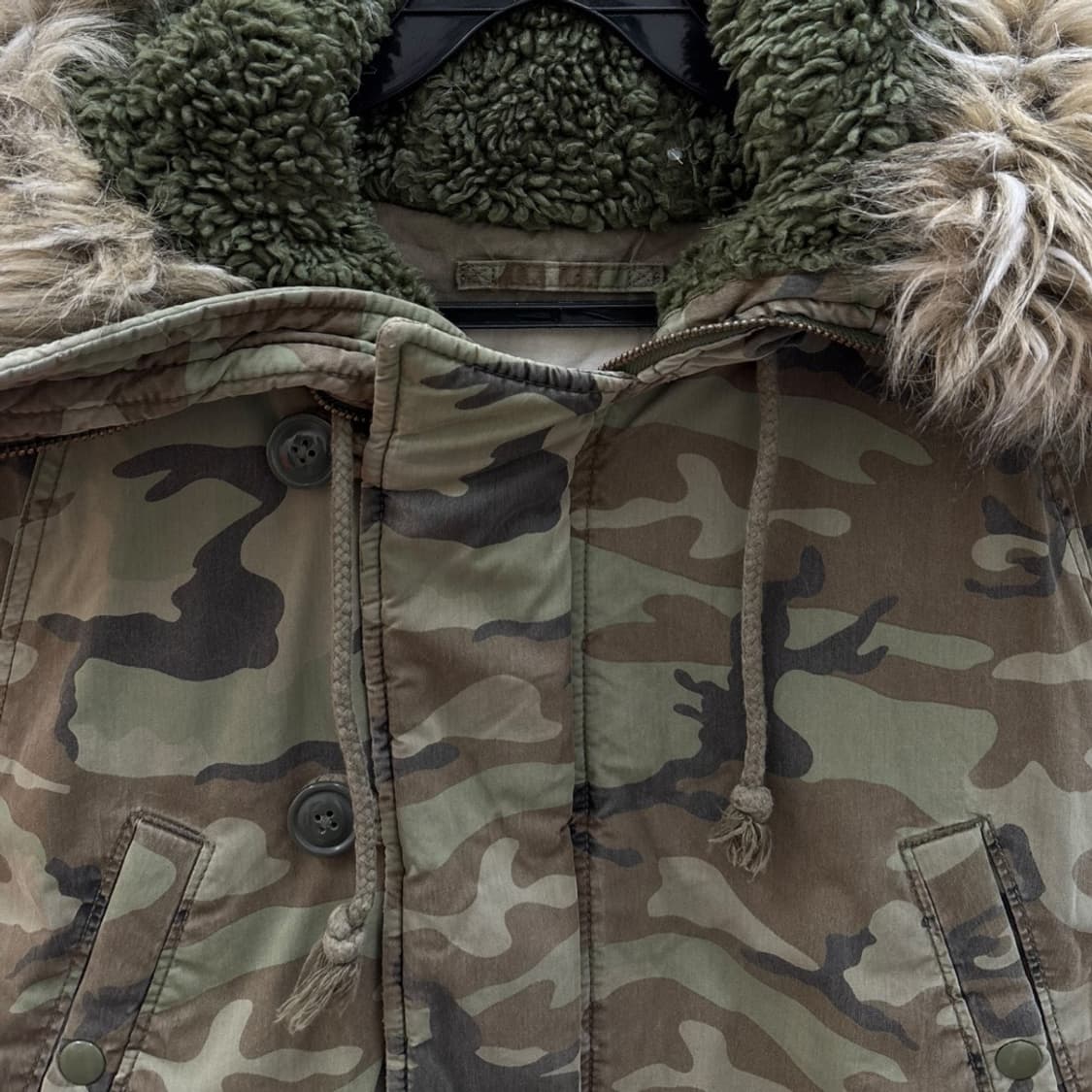 폴로랄프로렌DENIM & SUPPLY 다운 밀리터리 개파카 상품이미지3