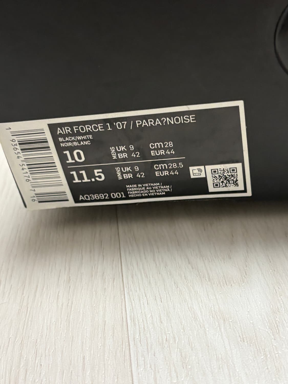 나이키 피마원 지디 포스 1.0 레드 스우시 커스텀 280mm 상품이미지7