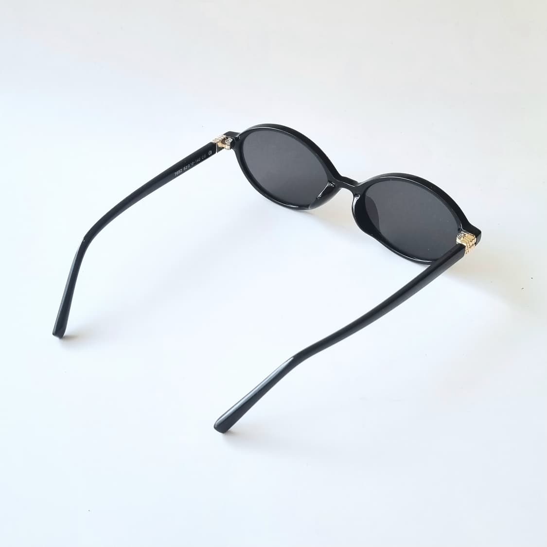 90s 빈티지 감성, 골드 힌지 오벌 선글라스 상품이미지6