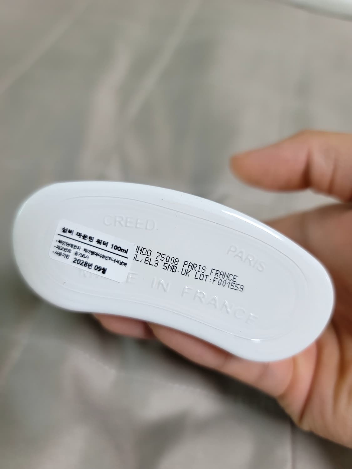 (국문택) 크리드 실버마운틴 워터 100ml 상품이미지2