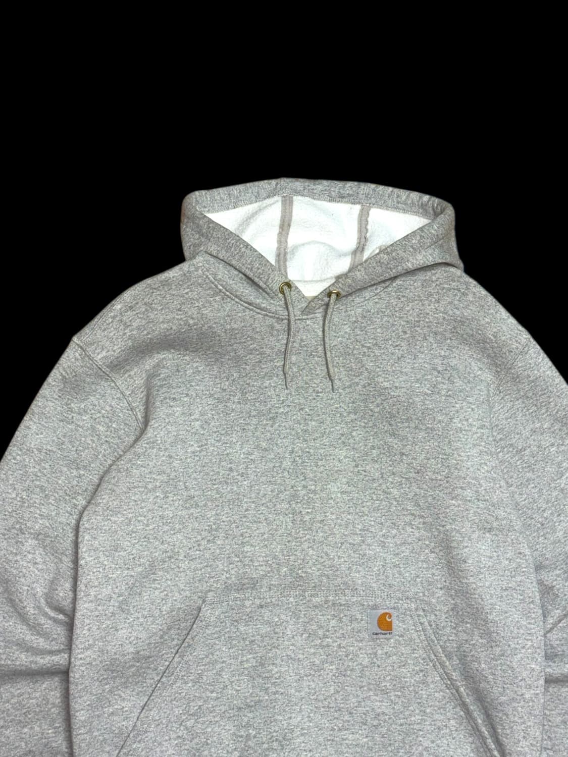 칼하트 오버핏 그레이 후드티 상품이미지4