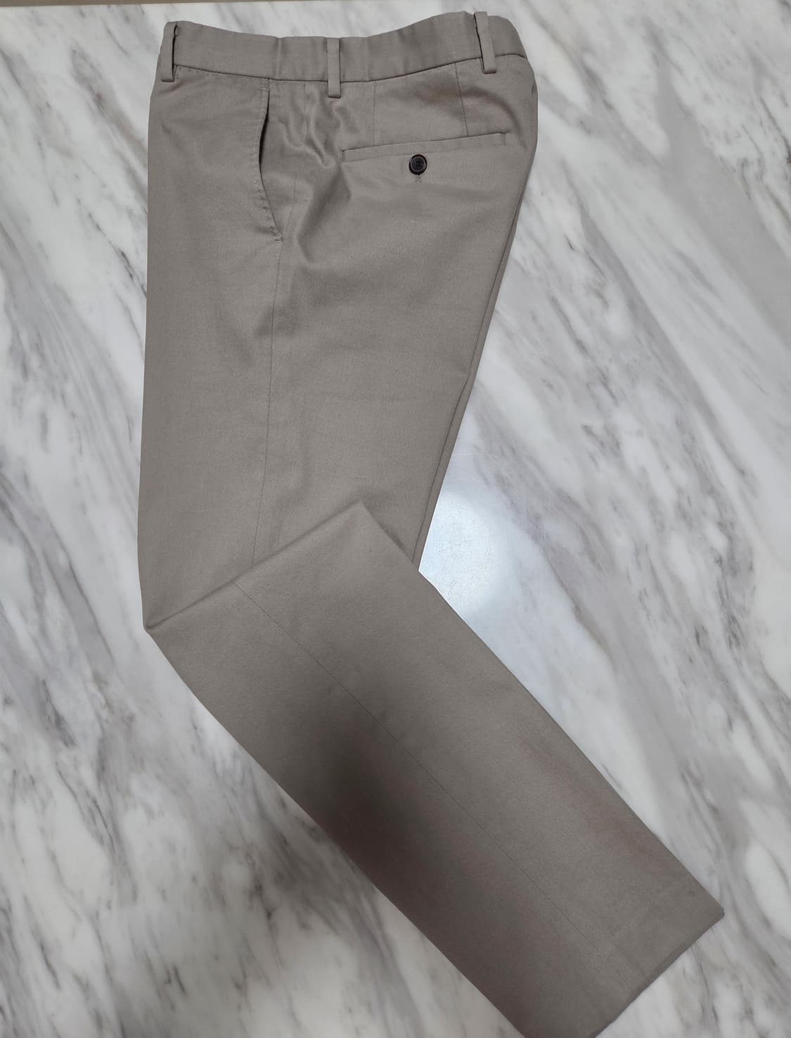 솔리드옴므 베이지 슬랙스 상품이미지3