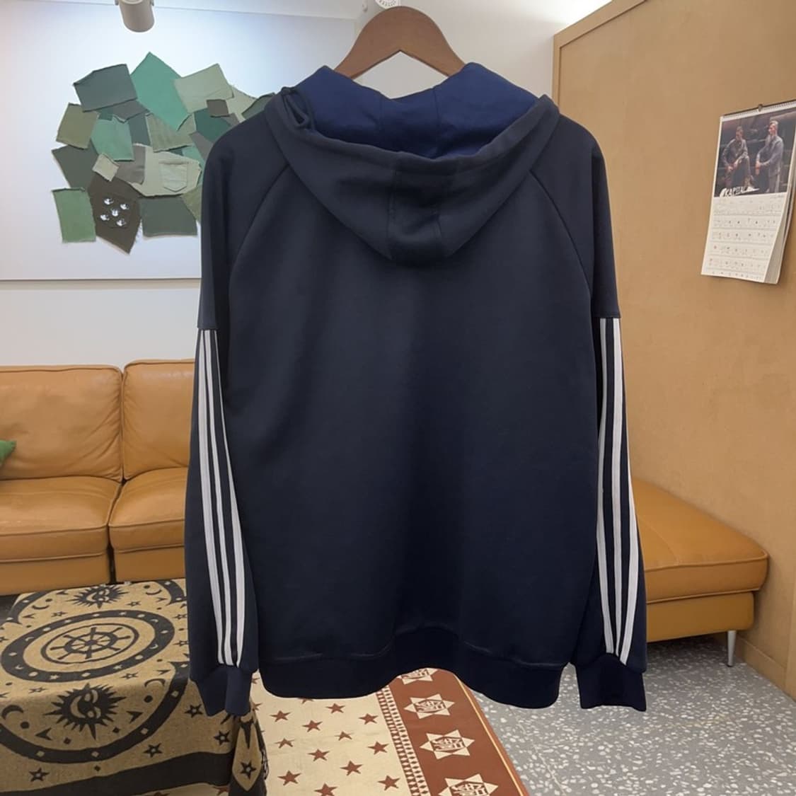 아디다스 올드스쿨 희귀 독일 국대 축구 져지 후드집업 105 C08736 상품이미지4