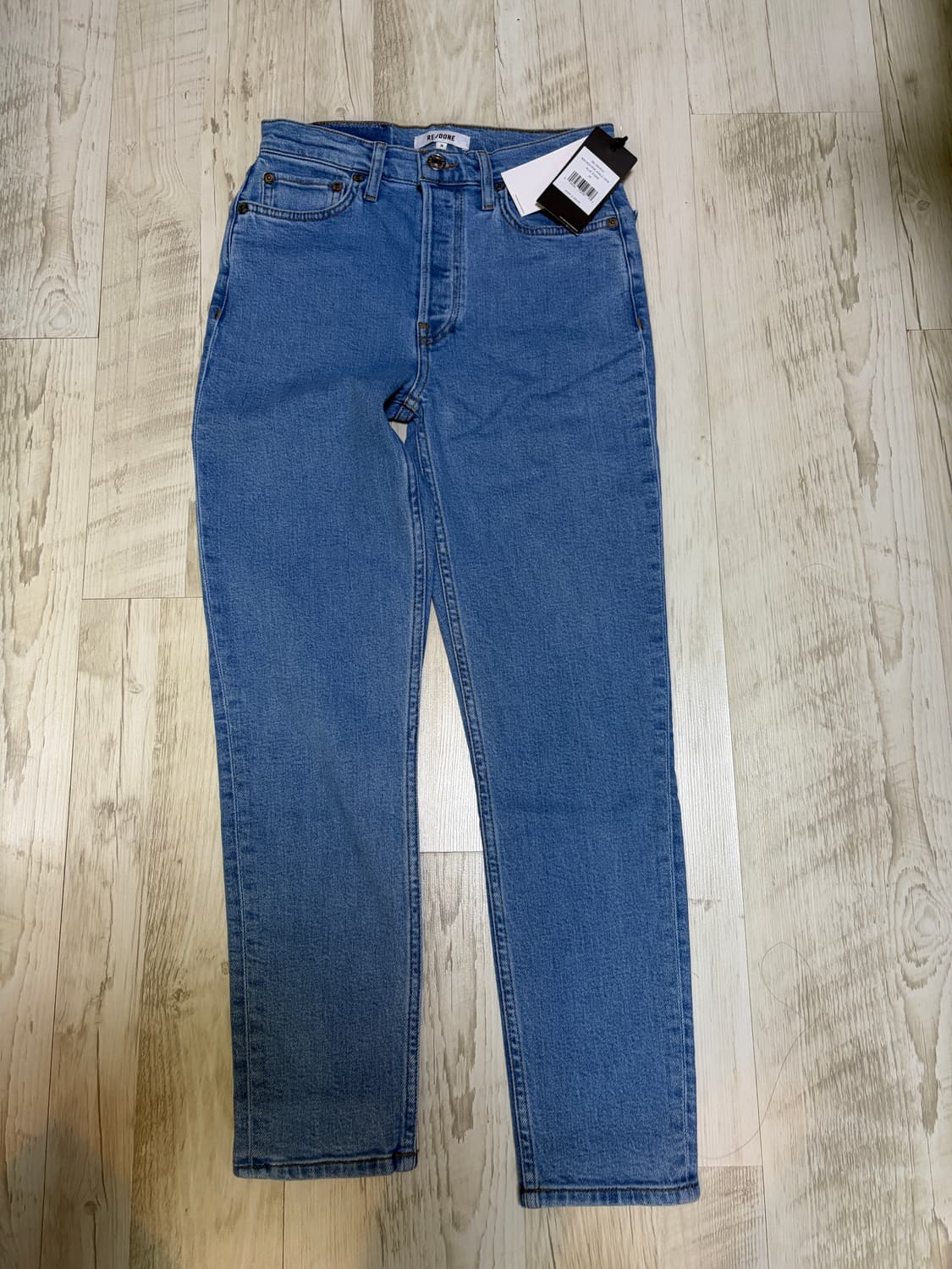 [26] RE/DONE 90s 하이라이즈 앵클 크롭 데님 새상품 상품이미지1