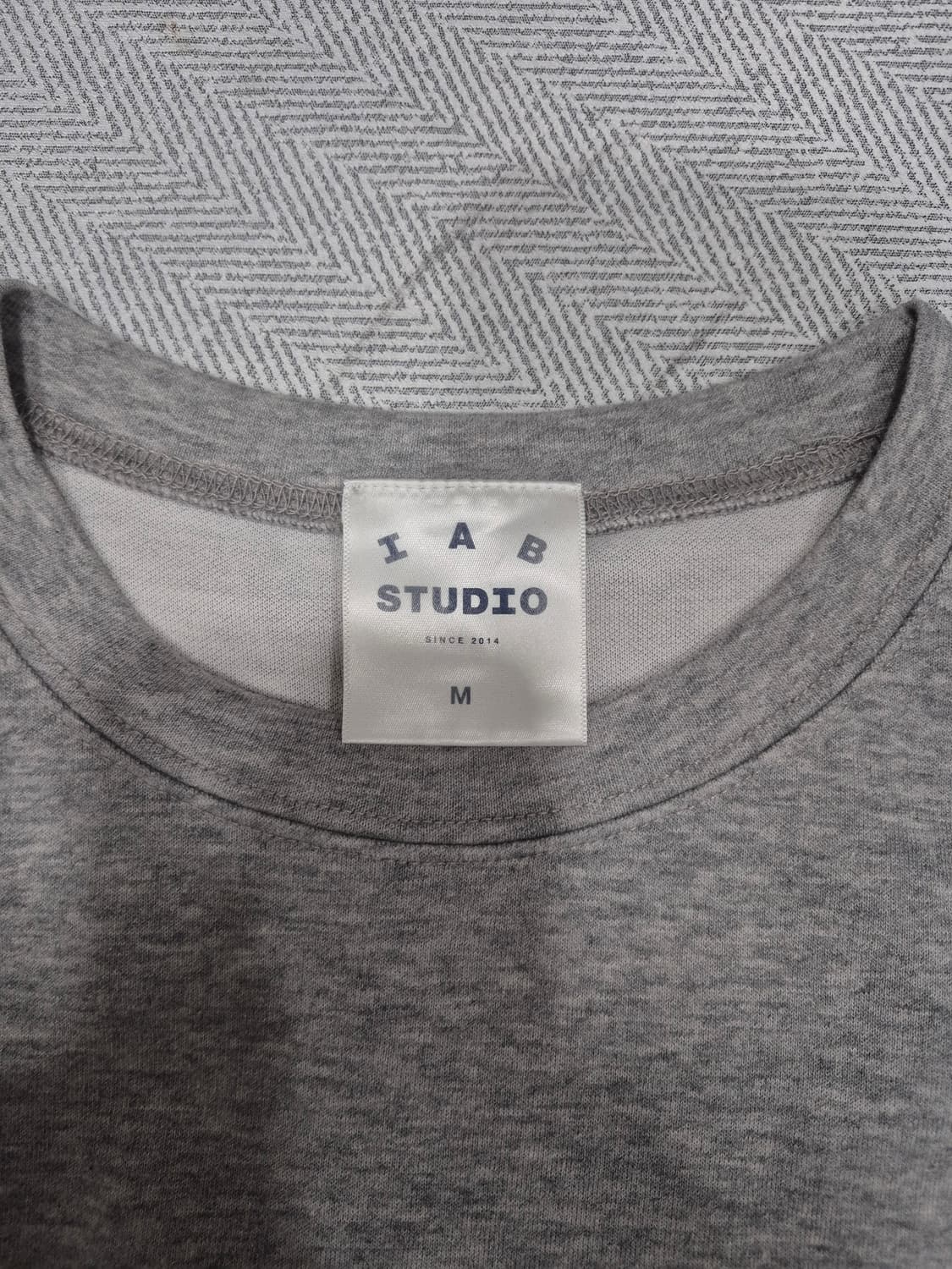 아이앱 스튜디오 롱슬리브 그레이 남성 95사이즈 상품이미지5