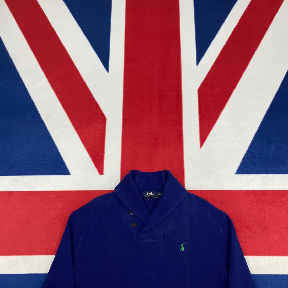 폴로 숄카라 맨투맨 M 상품이미지2