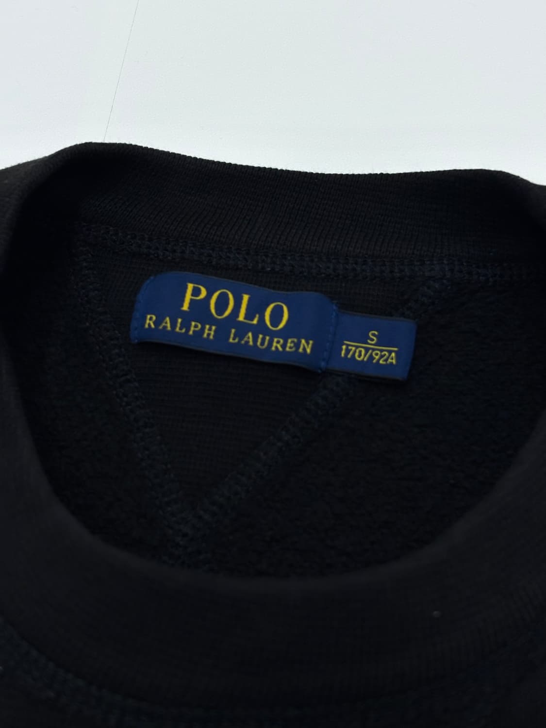 Polo 폴로랄프로렌 블랙 로고 맨투맨  상품이미지3