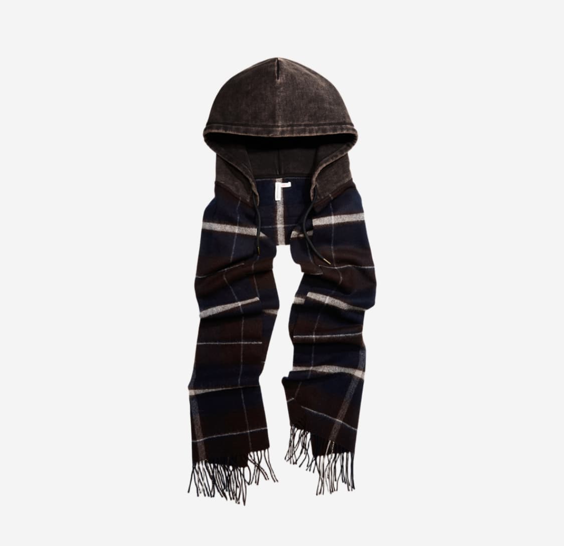 글렌마틴스 hm 후드 울 스카프 상품이미지1