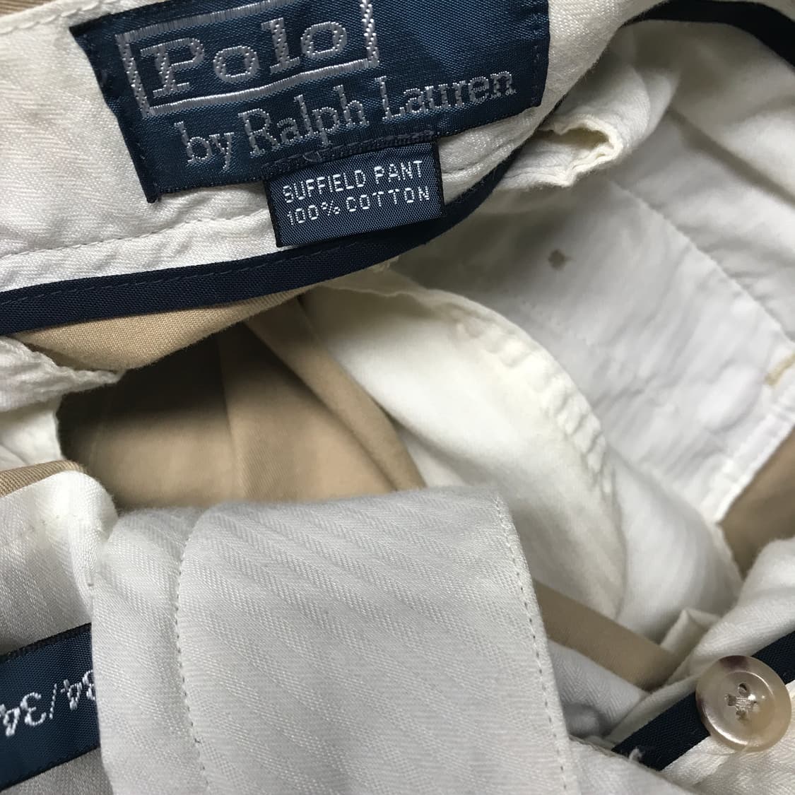 폴로 랄프로렌 베이지 치노 팬츠 34/34 상품이미지6