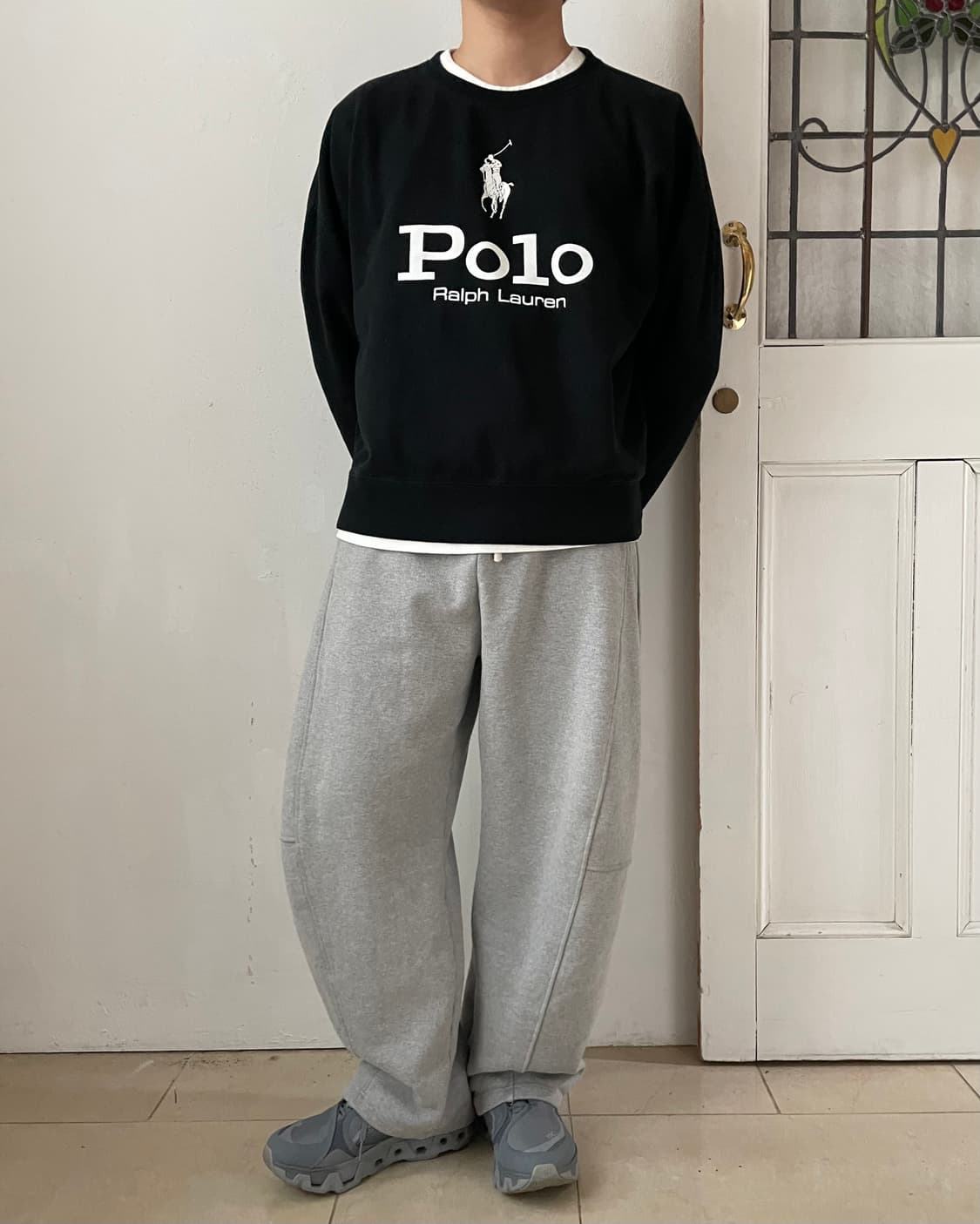 폴로 랄프로렌 로고 맨투맨 상품이미지4