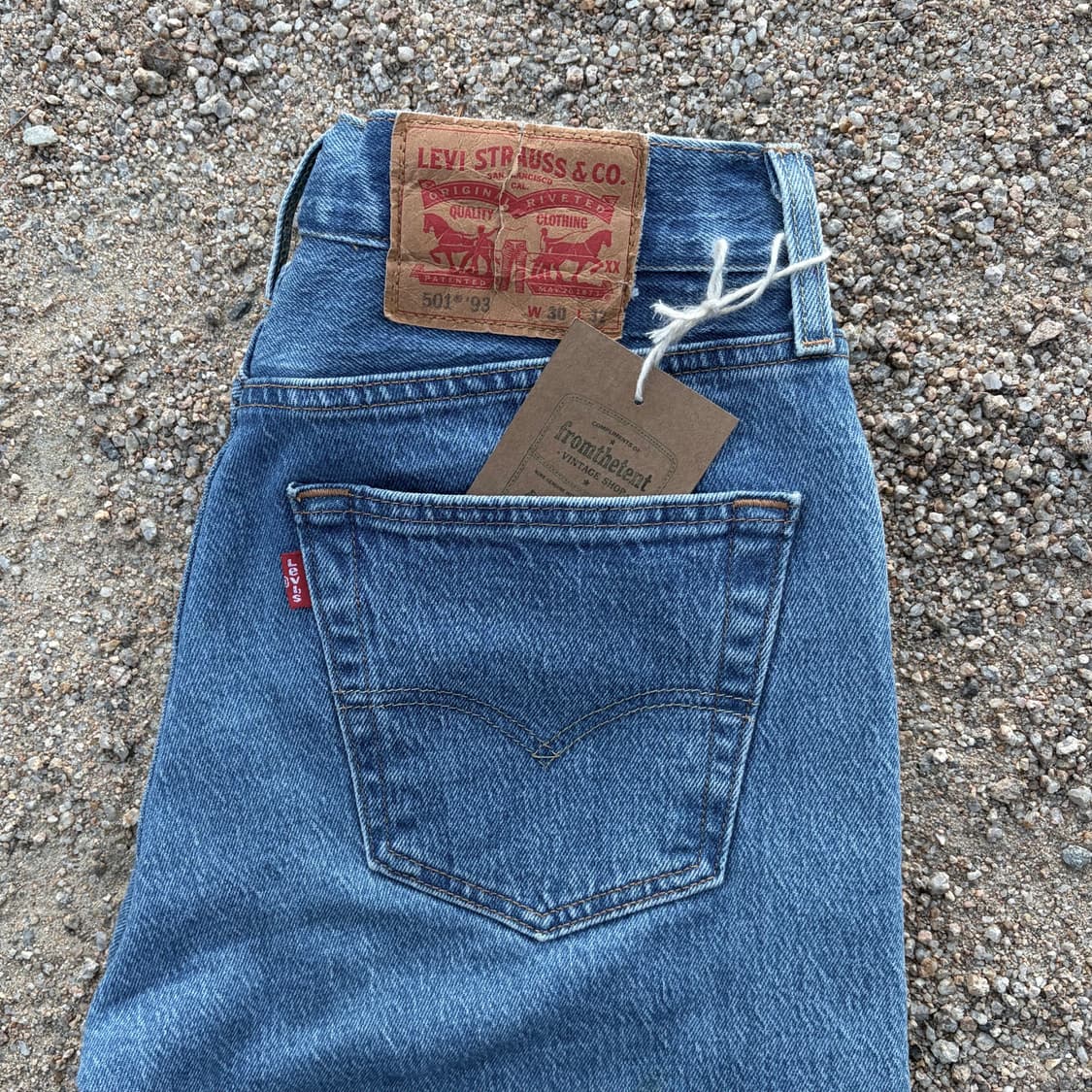 리바이스 501‘93 중청 데님 (30)   상품이미지3