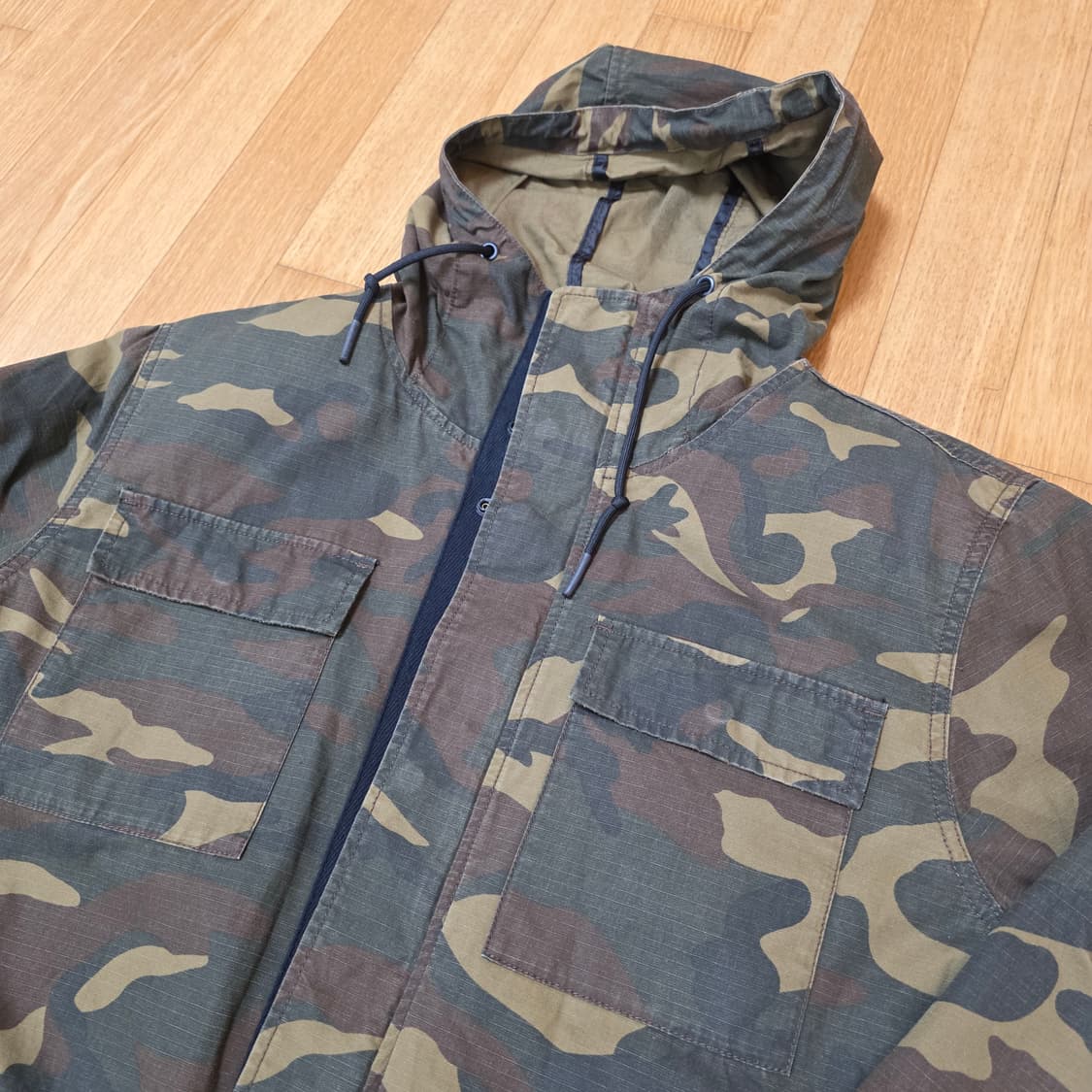카모 자켓 카모 야상 자켓 105 밀리터리 자켓 자라 zara 자켓 XL 상품이미지5