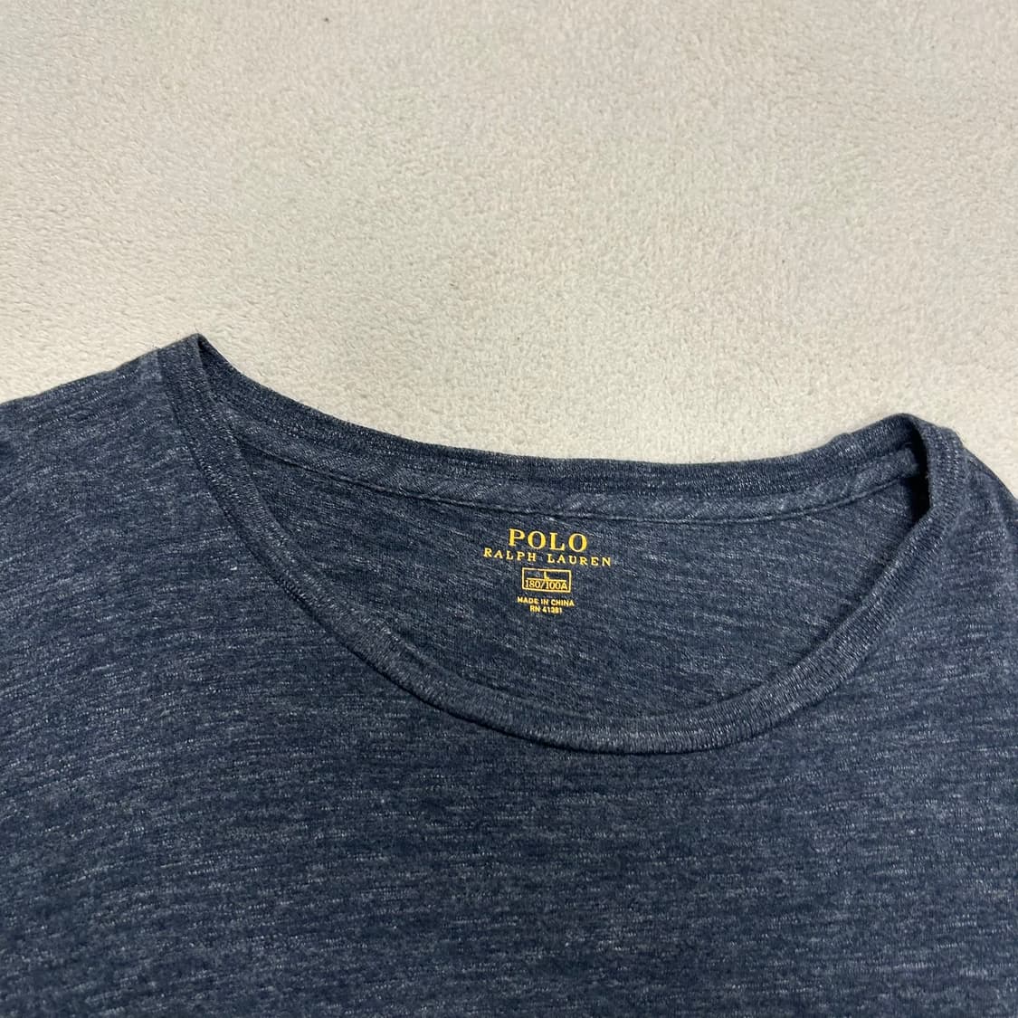 Polo charcoal long-sleeve 상품이미지6