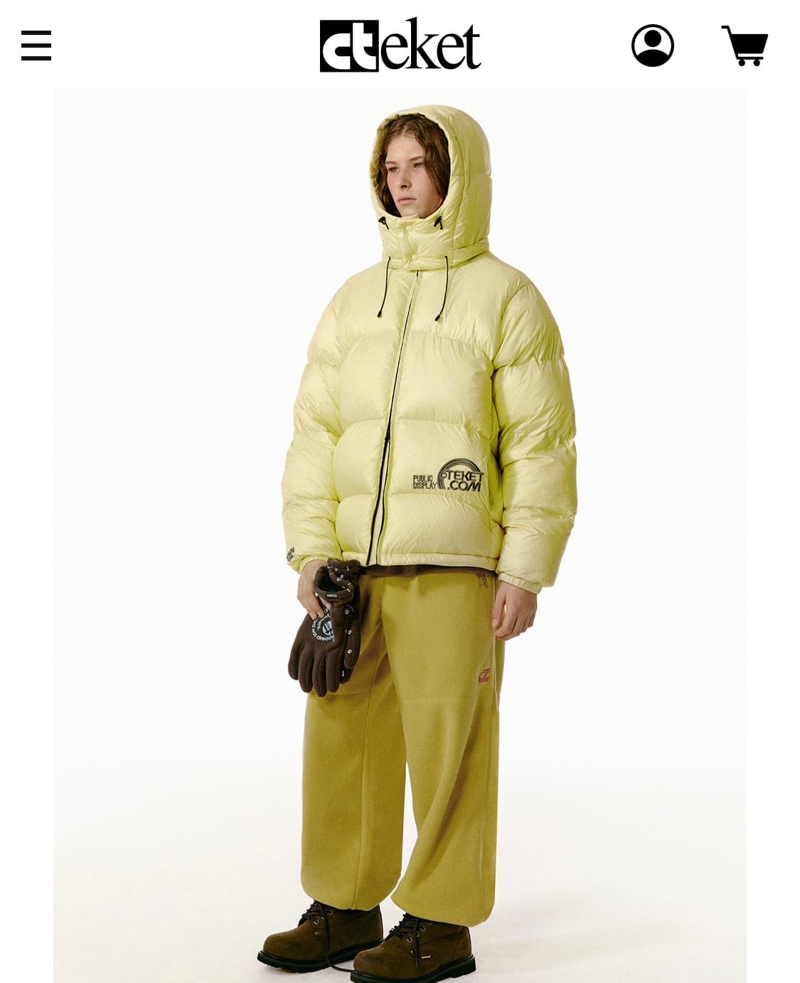 테켓 패딩 Warm Flex Down Jacket 덕다운 자켓 상품이미지4