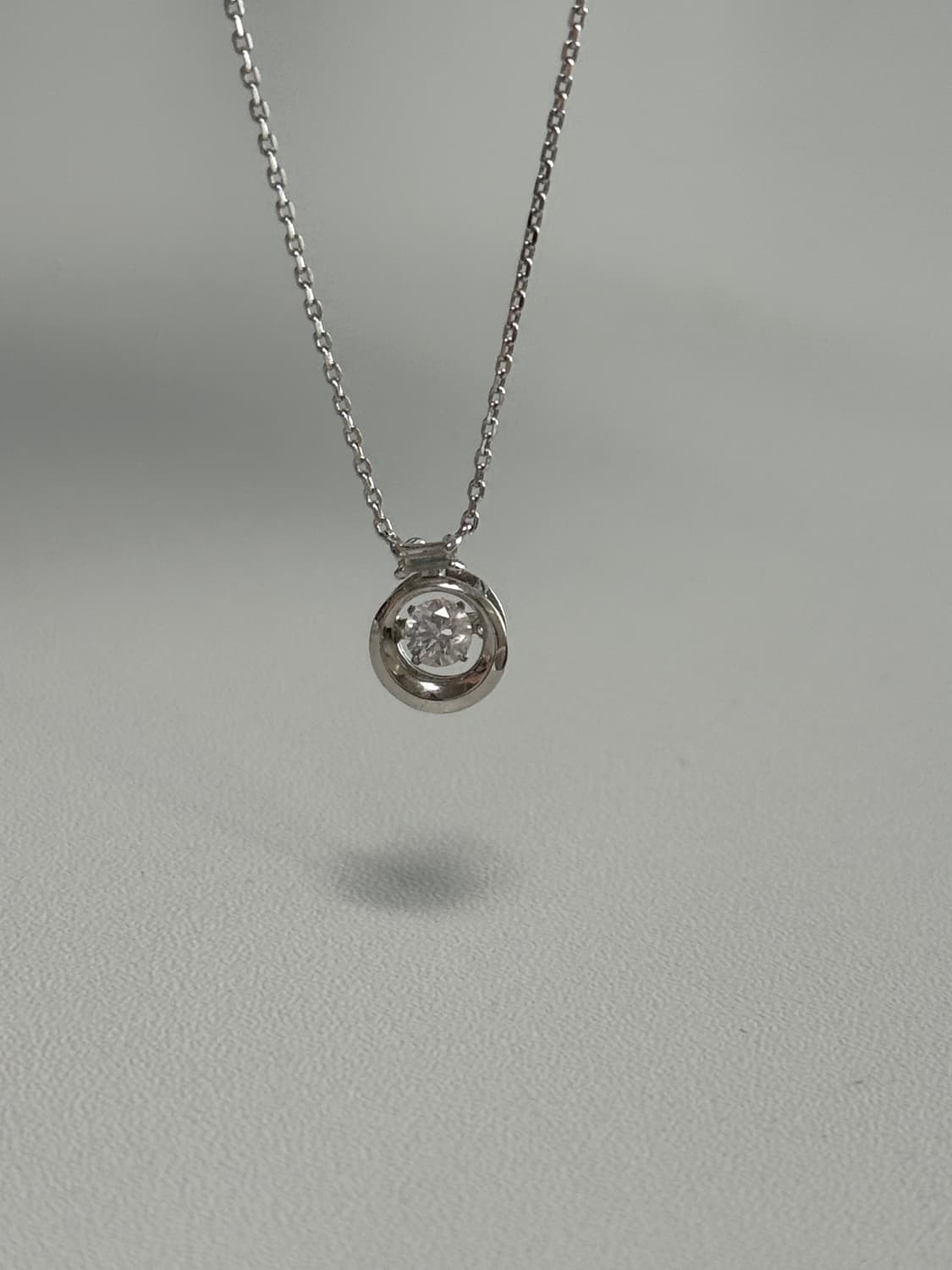 스톤헨지 댄싱스톤 실버 목걸이 상품이미지1