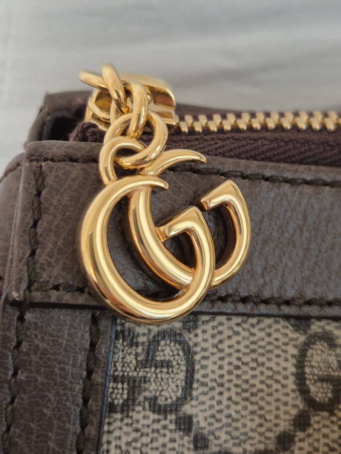 구찌 오피디아 GG 스몰 토트백 베이지 에보니 상품이미지5