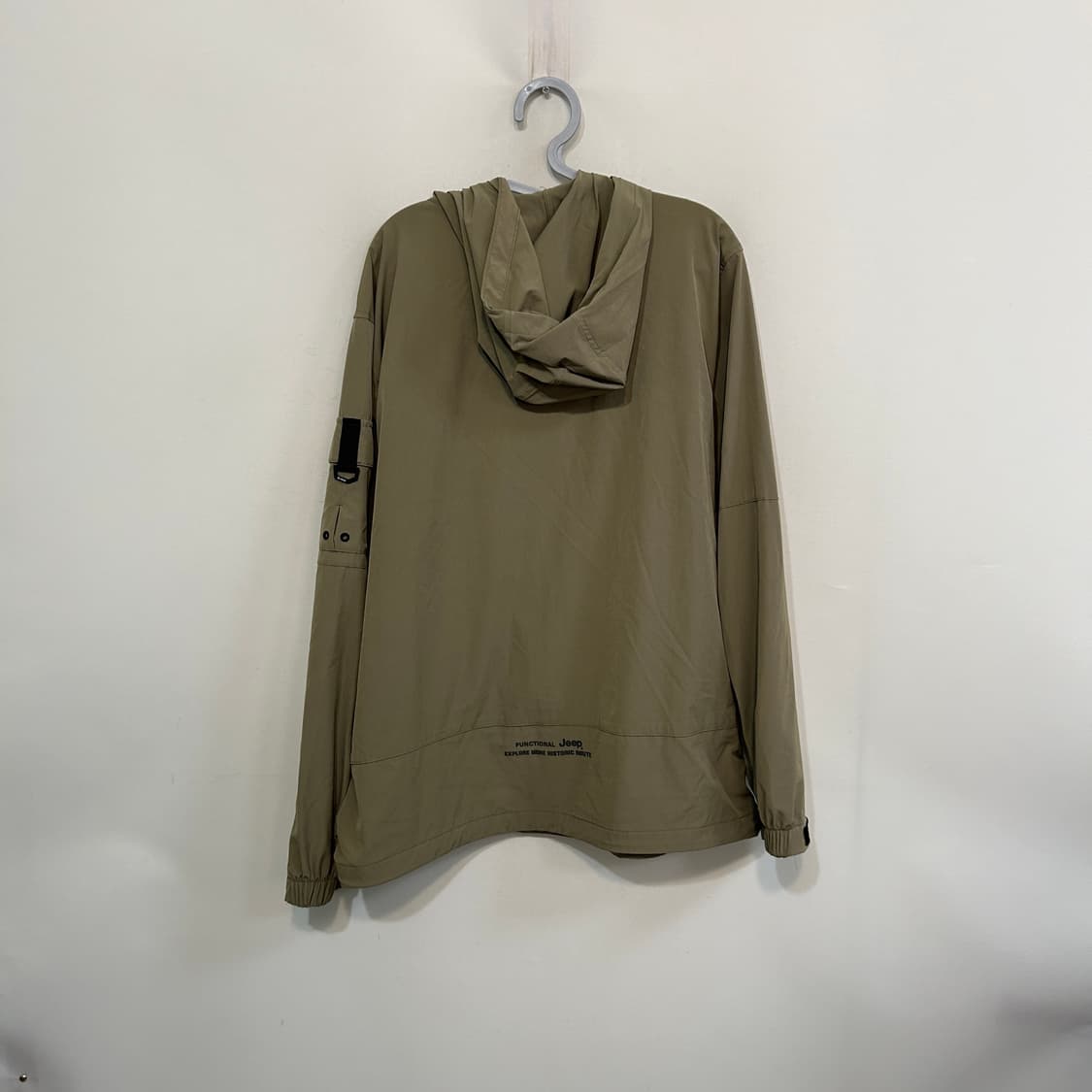 지프 2024 남성 우븐 스트레치 자켓 바람막이 110  상품이미지3