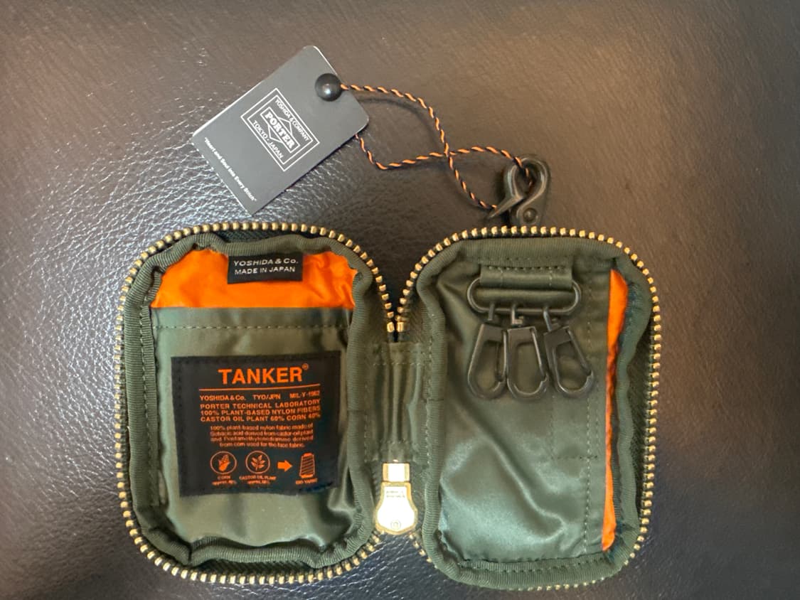 요시다포터 탱커 키 팩 세이지그린 상품이미지2