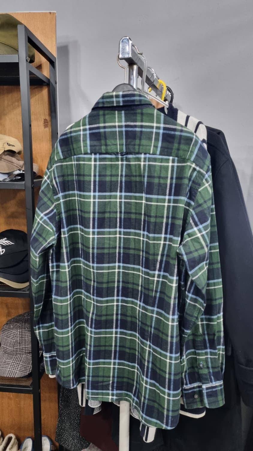 헨리코튼(코오롱) 체크남방 100size(실측가슴단면53) 컨디션9 상품이미지4