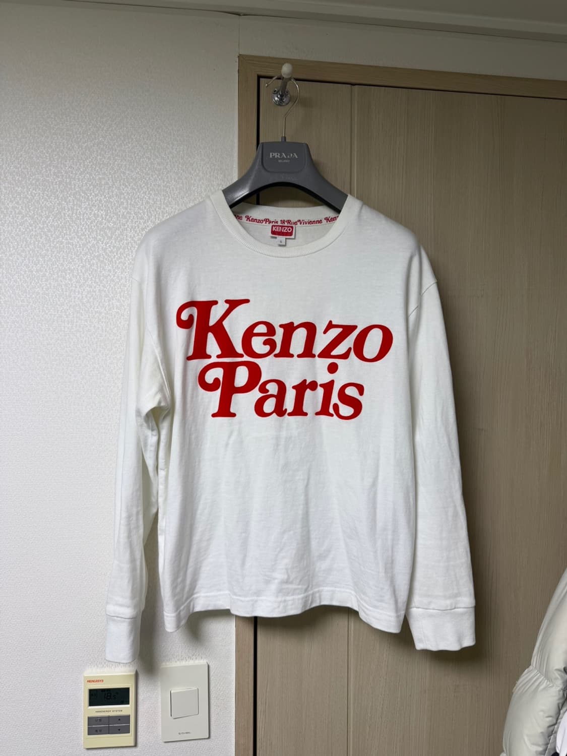 [S] 겐조 베르디 로고 오버핏 롱슬리브 상품이미지1