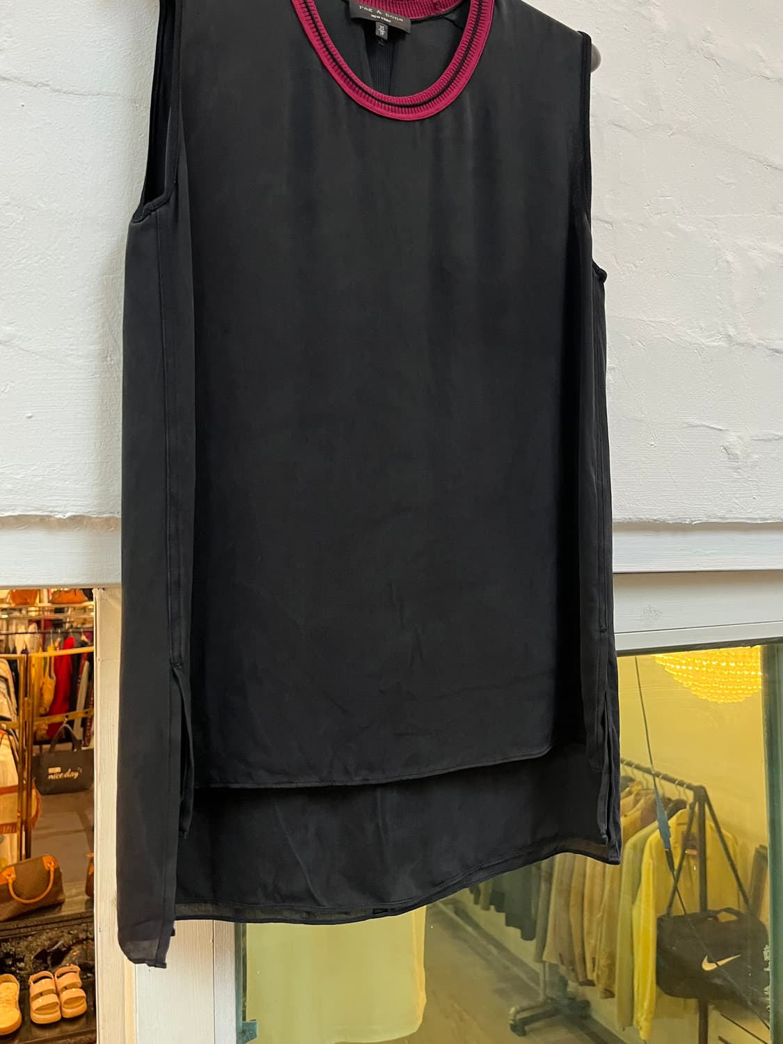 Rag&Bone 여성 슬리브리스 탑 XS 상품이미지3