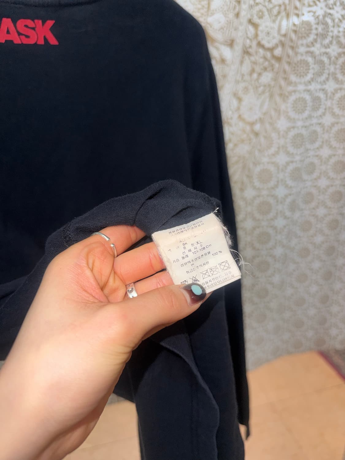 ASK 에스크 미키마우스 프린팅 롱슬리브  상품이미지5