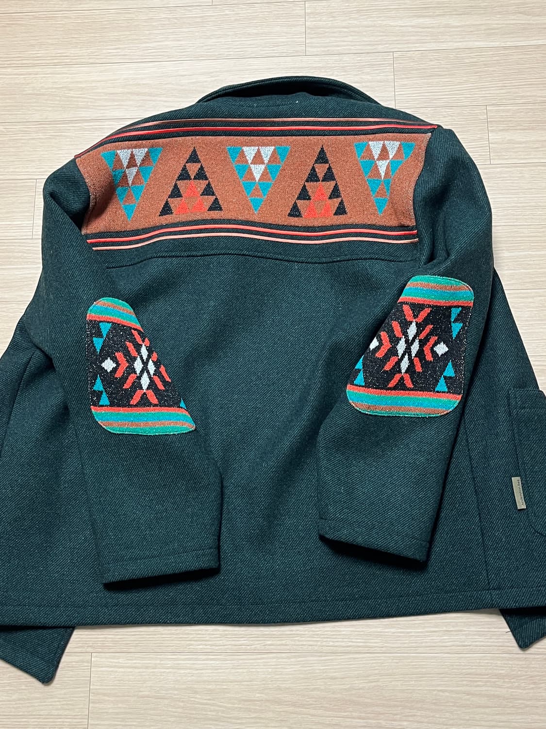 엔더슨벨 울 하프 코트 M 상품이미지3