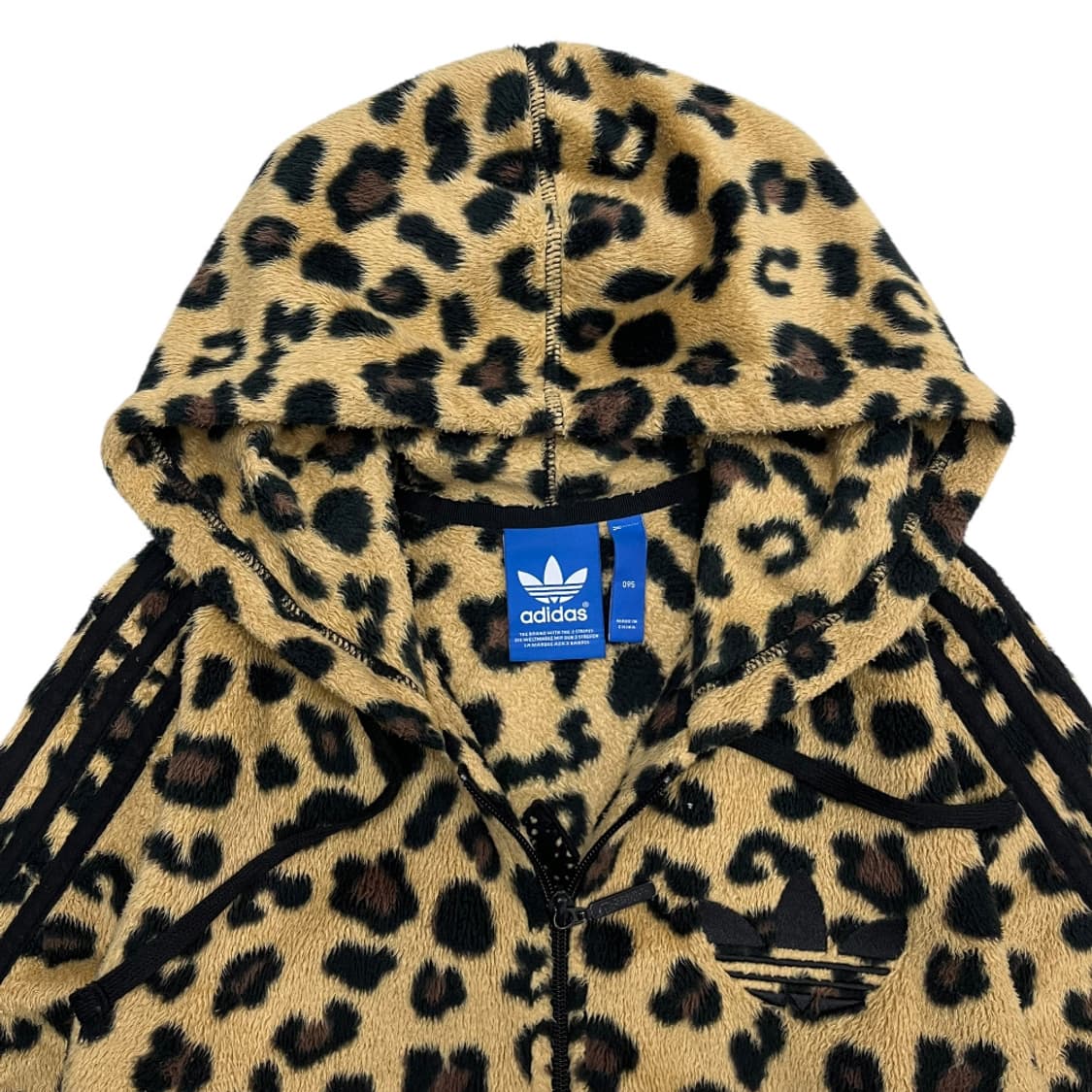 아디다스 블랙라인 호피 셰르파 후드집업 95 상품이미지6