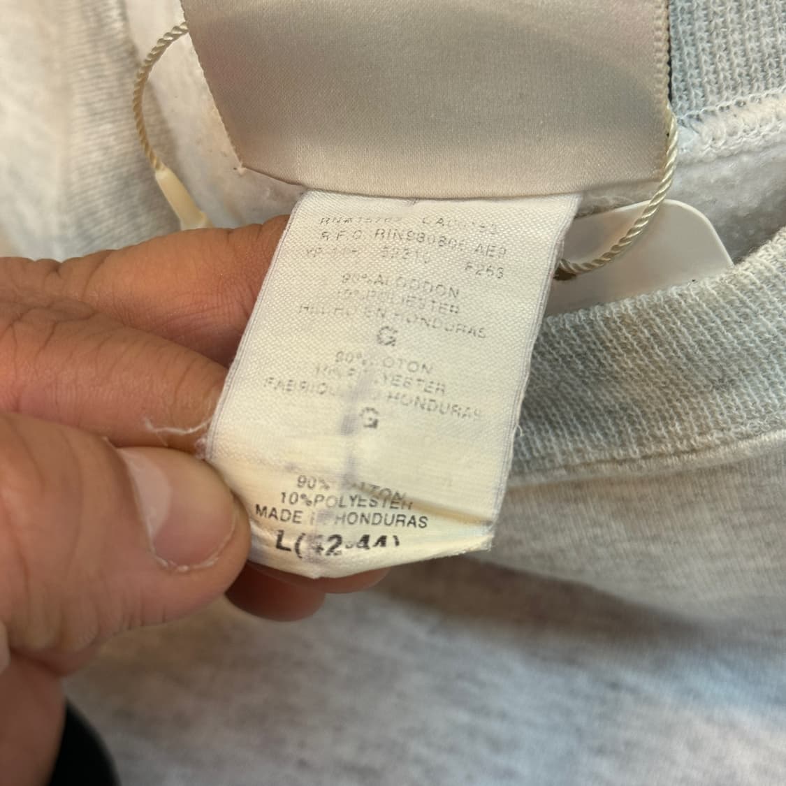 헤인즈 스웻셔츠 I LOVE CHEMISTRY 상품이미지4