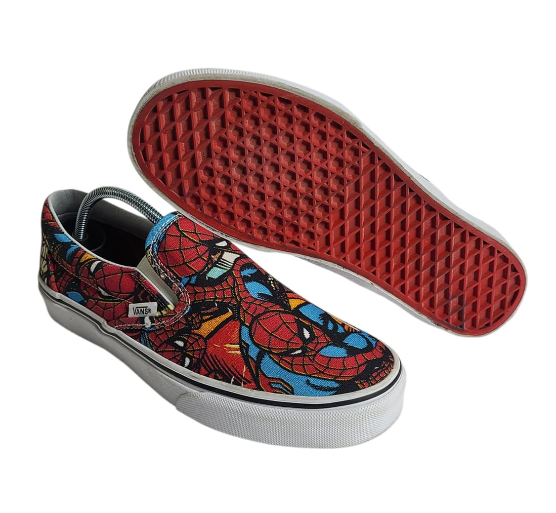 255) 2018SS Vans 반스 x 마블 스파이더맨 슬립온 상품이미지2