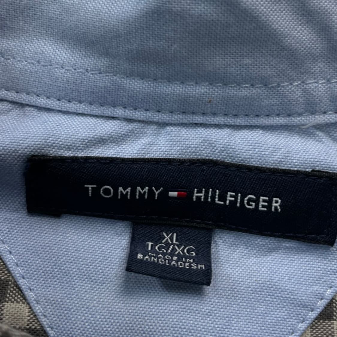 105 타미힐피거 체크셔츠 새상품 상품이미지3