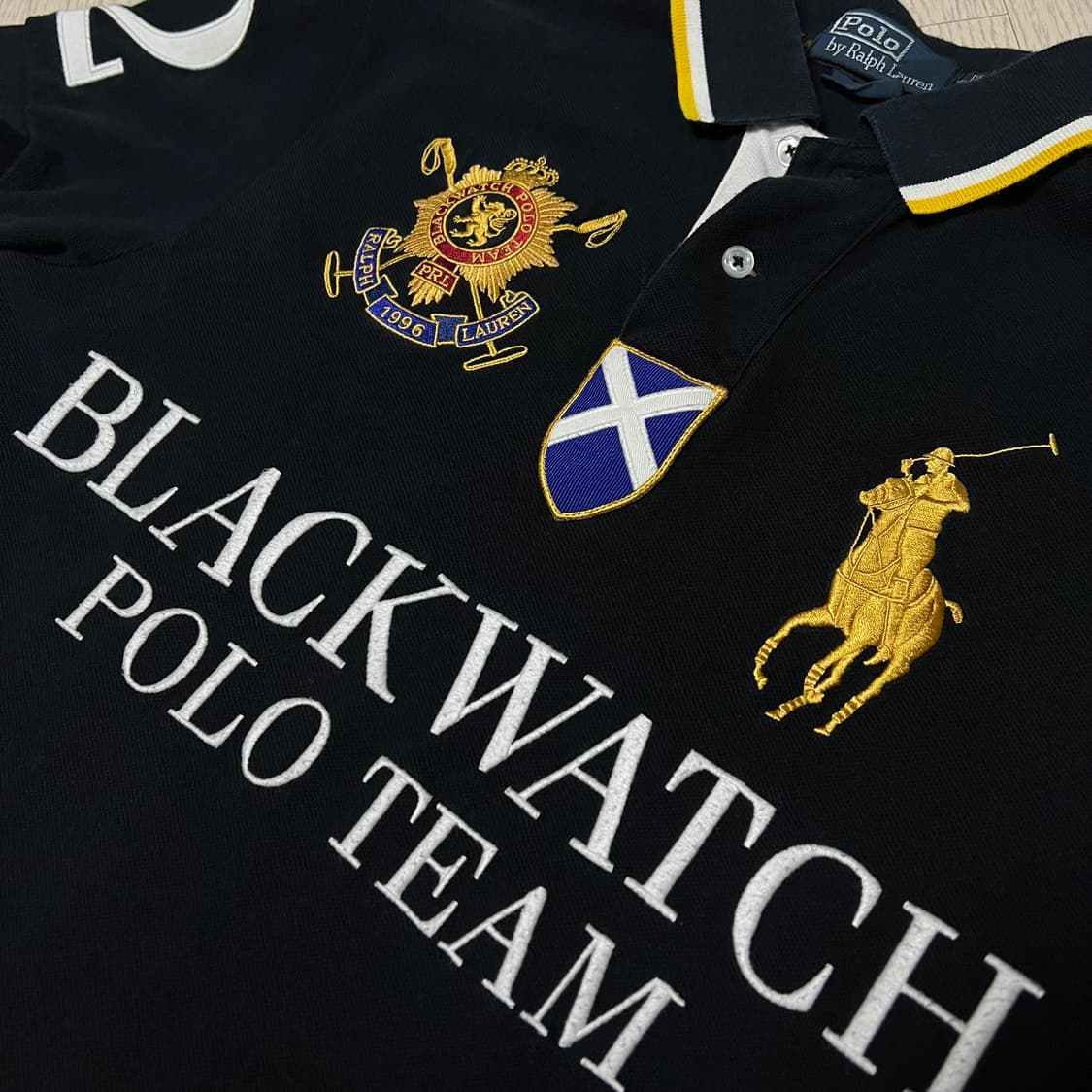 (S) 폴로 블랙와치 카라 치프키프 상품이미지2