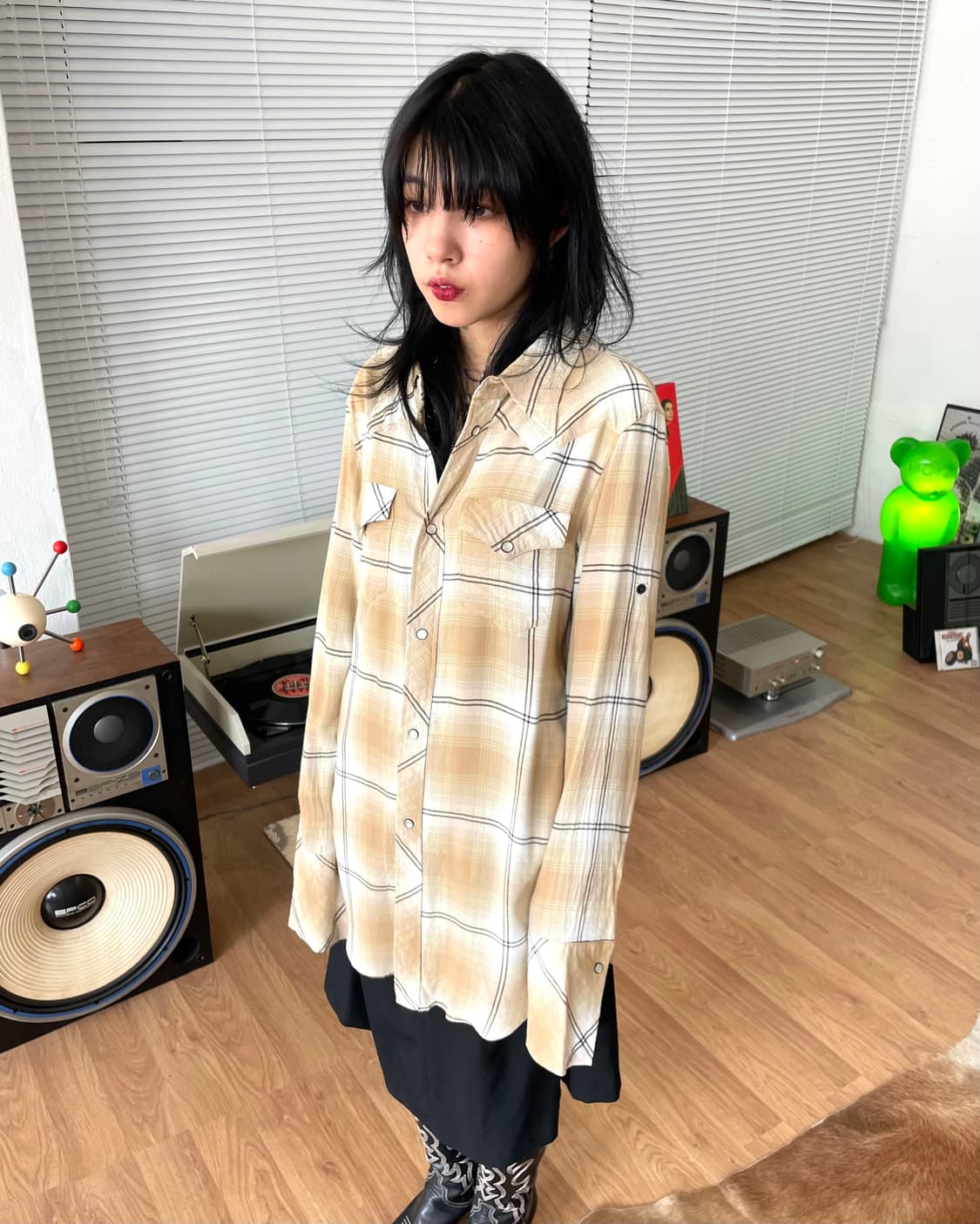 [2] 넘버나인 레이온 웨스턴 셔츠 상품이미지3