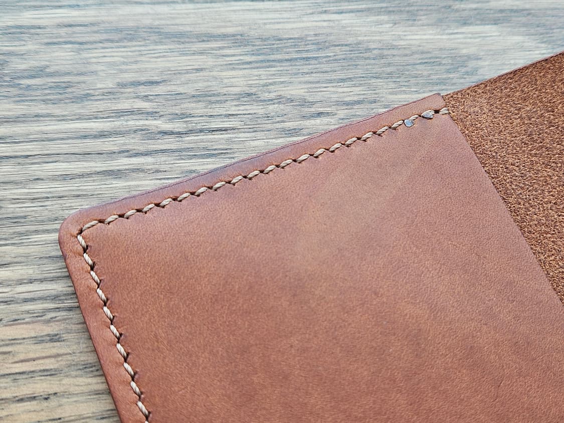 트래블러스 노트 스타일 트라이폴드 가죽 커버 A6 상품이미지5