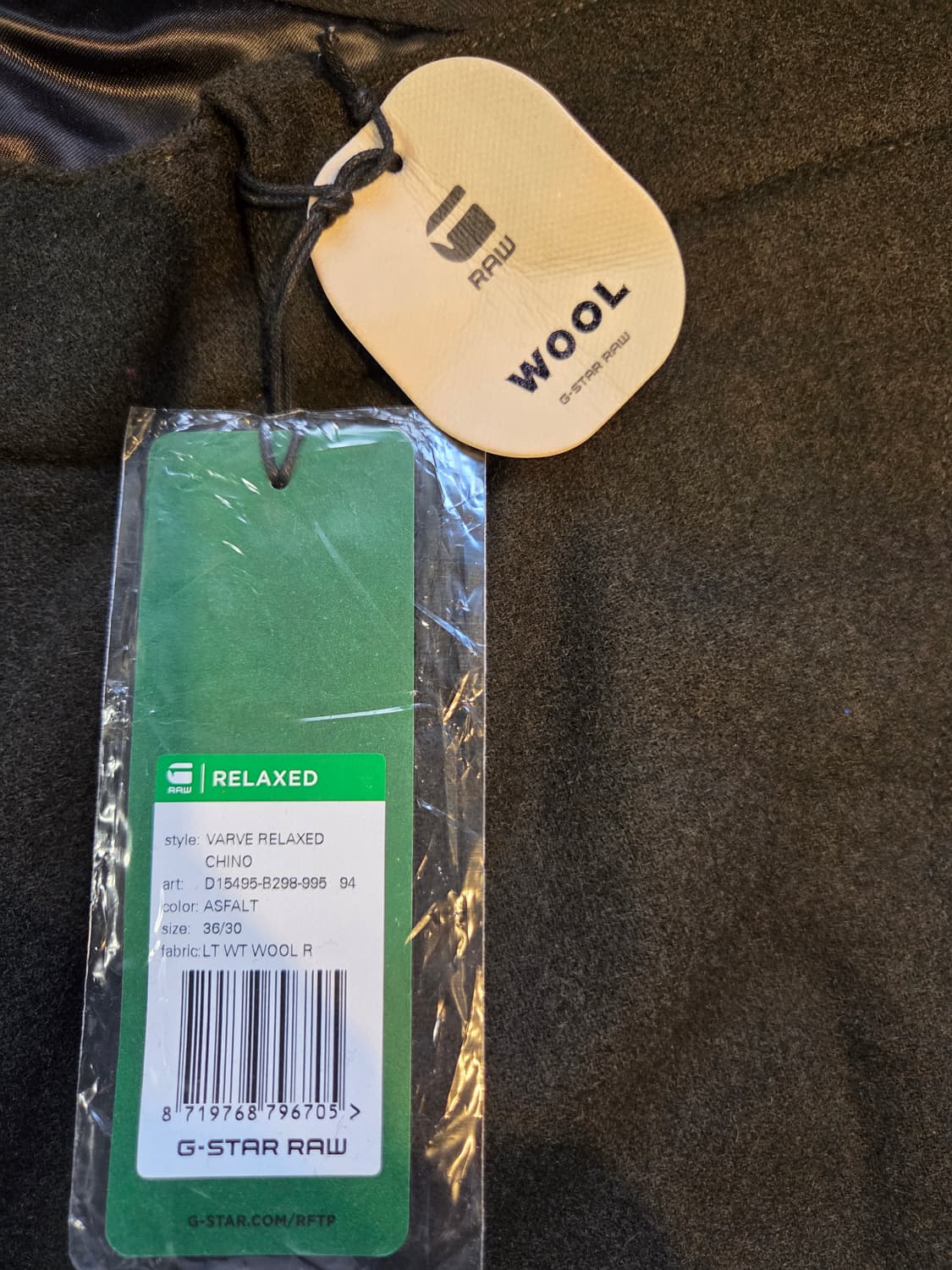 G-Star RAW 다크그레이 남성 바지 새상품(36) 상품이미지7