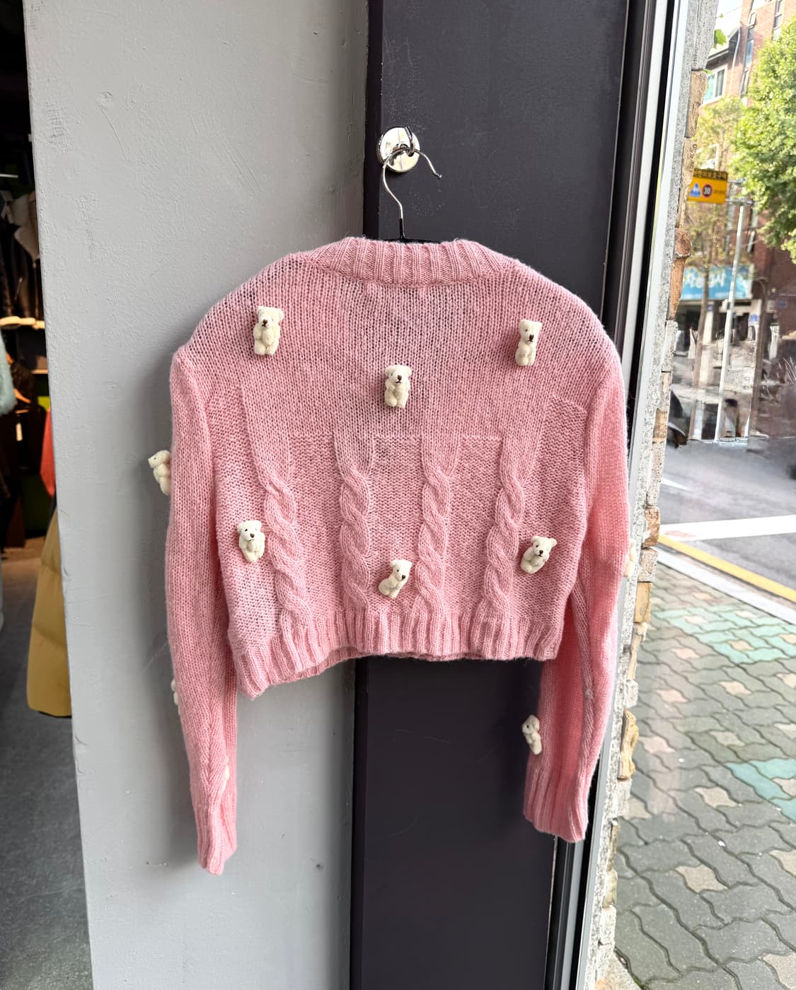 (새상품)S/ 13De Marzo 미니베어 가디건 자켓 상품이미지8