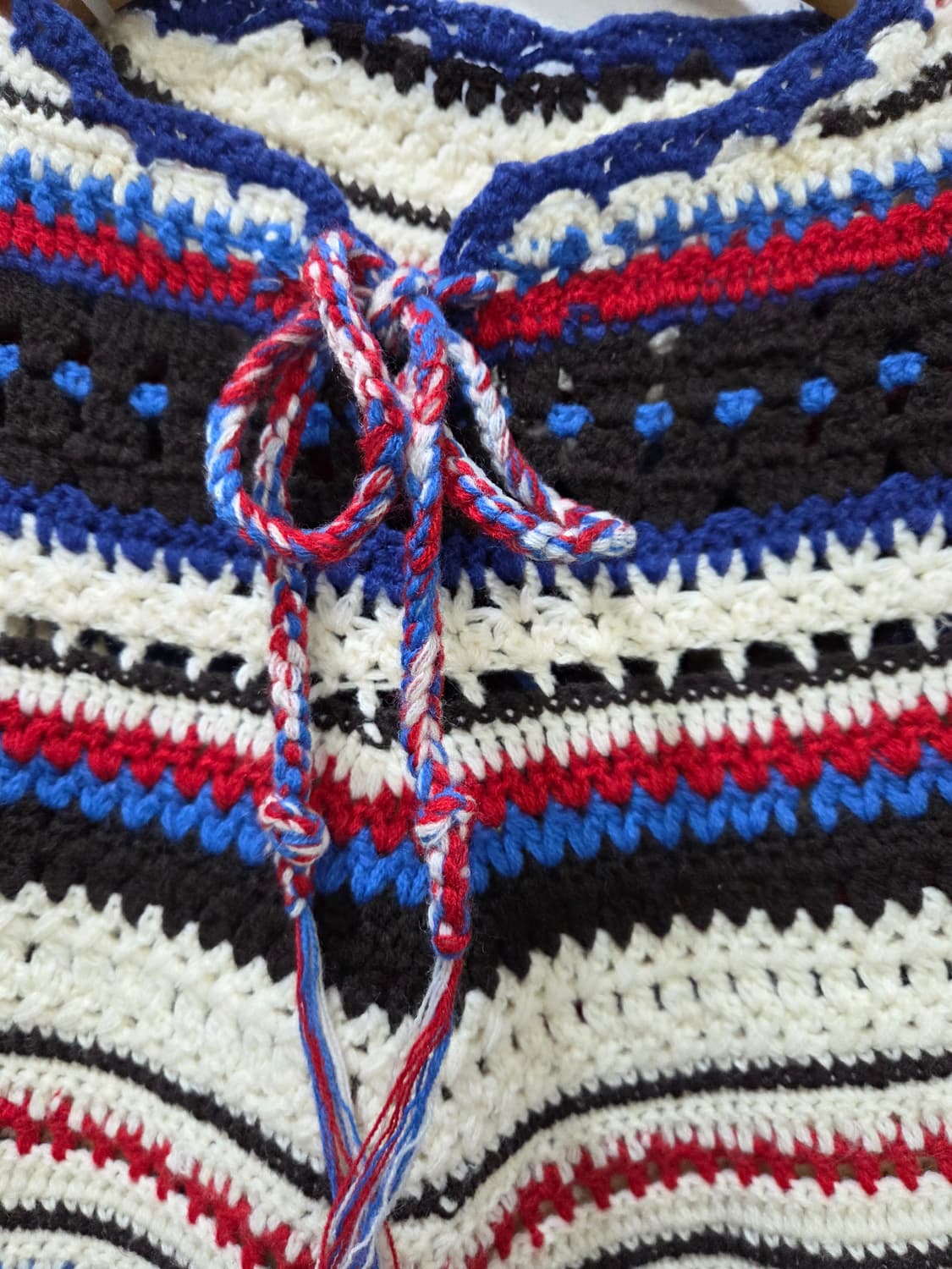 핸드메이드 크로셰 뜨개질 숄 망토 케이프 상품이미지4