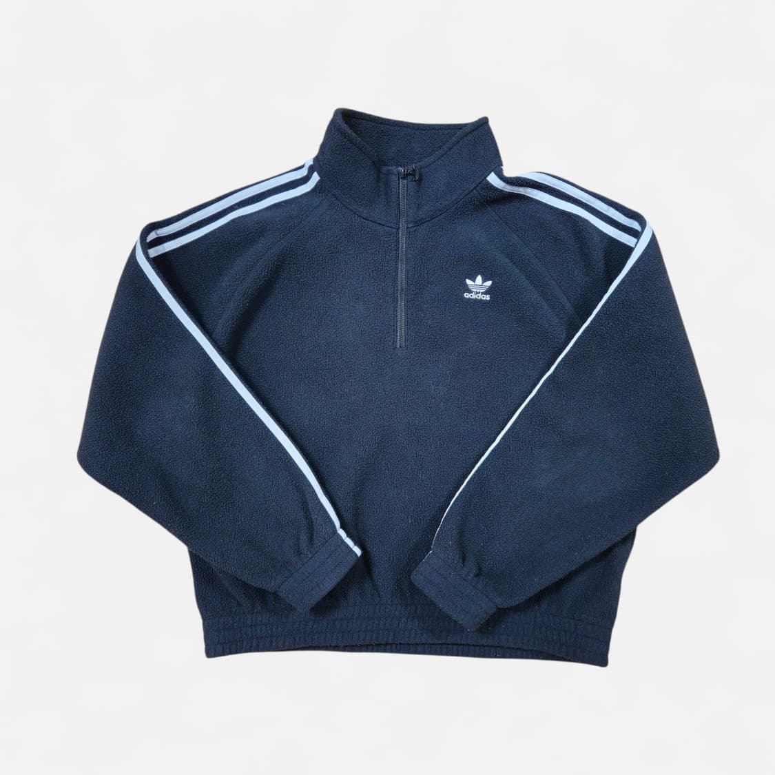 아디다스 후리스 아노락 플리스 반집업 블랙  XS 상품이미지2