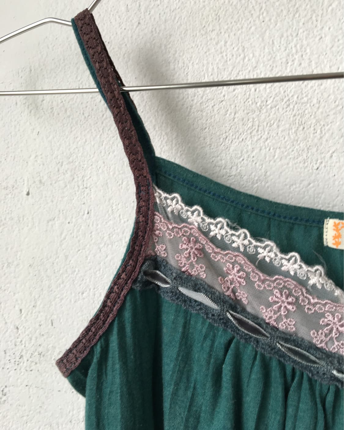 Lace trimming sleeveless 상품이미지4