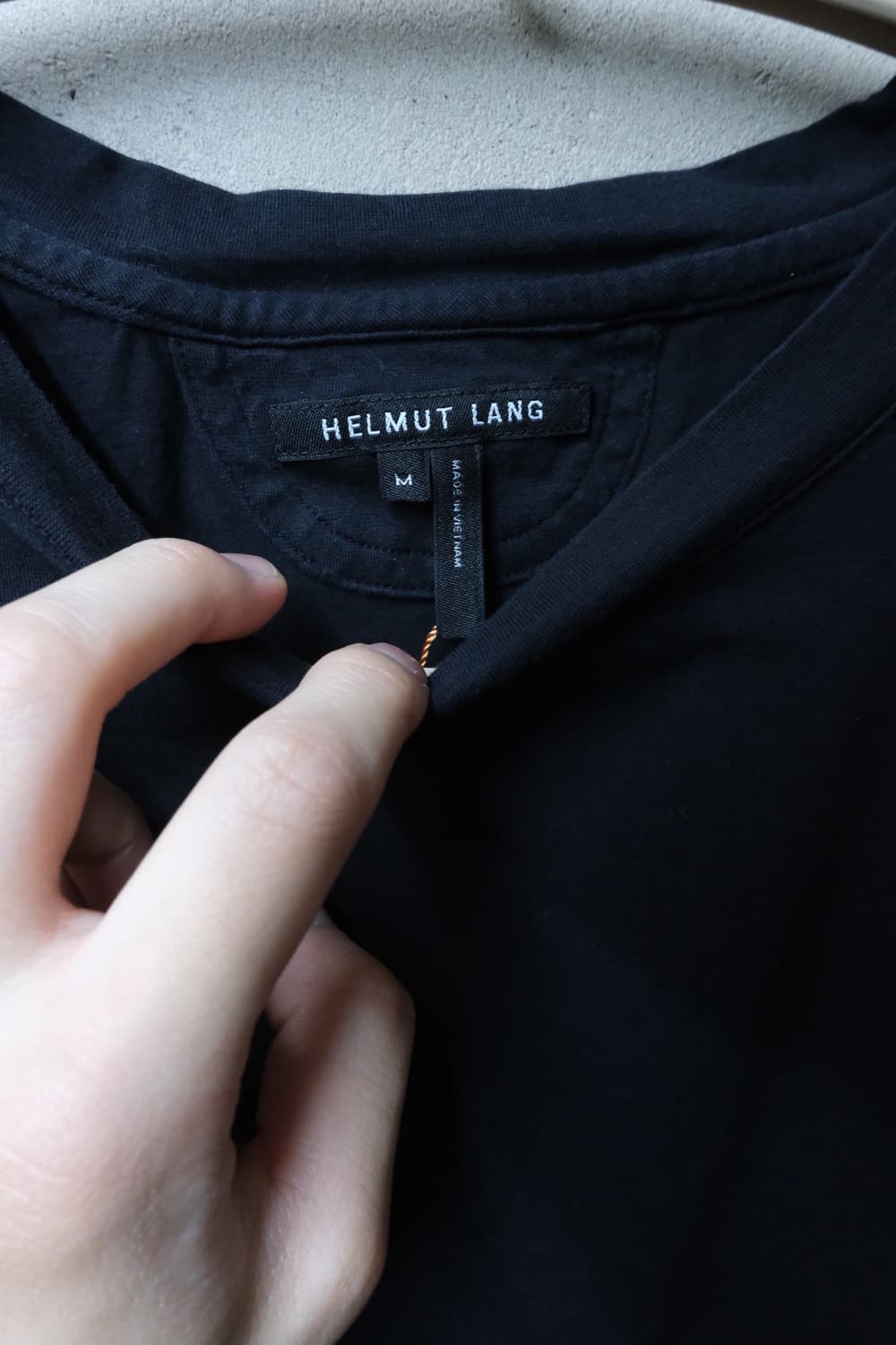 Helmut lang 슬릿 반팔 티셔츠 m 상품이미지2