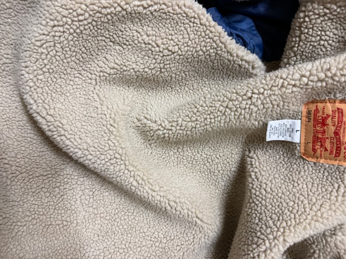 리바이스 쉐르파 트러커  베이지 판매합니다~ 상품이미지5