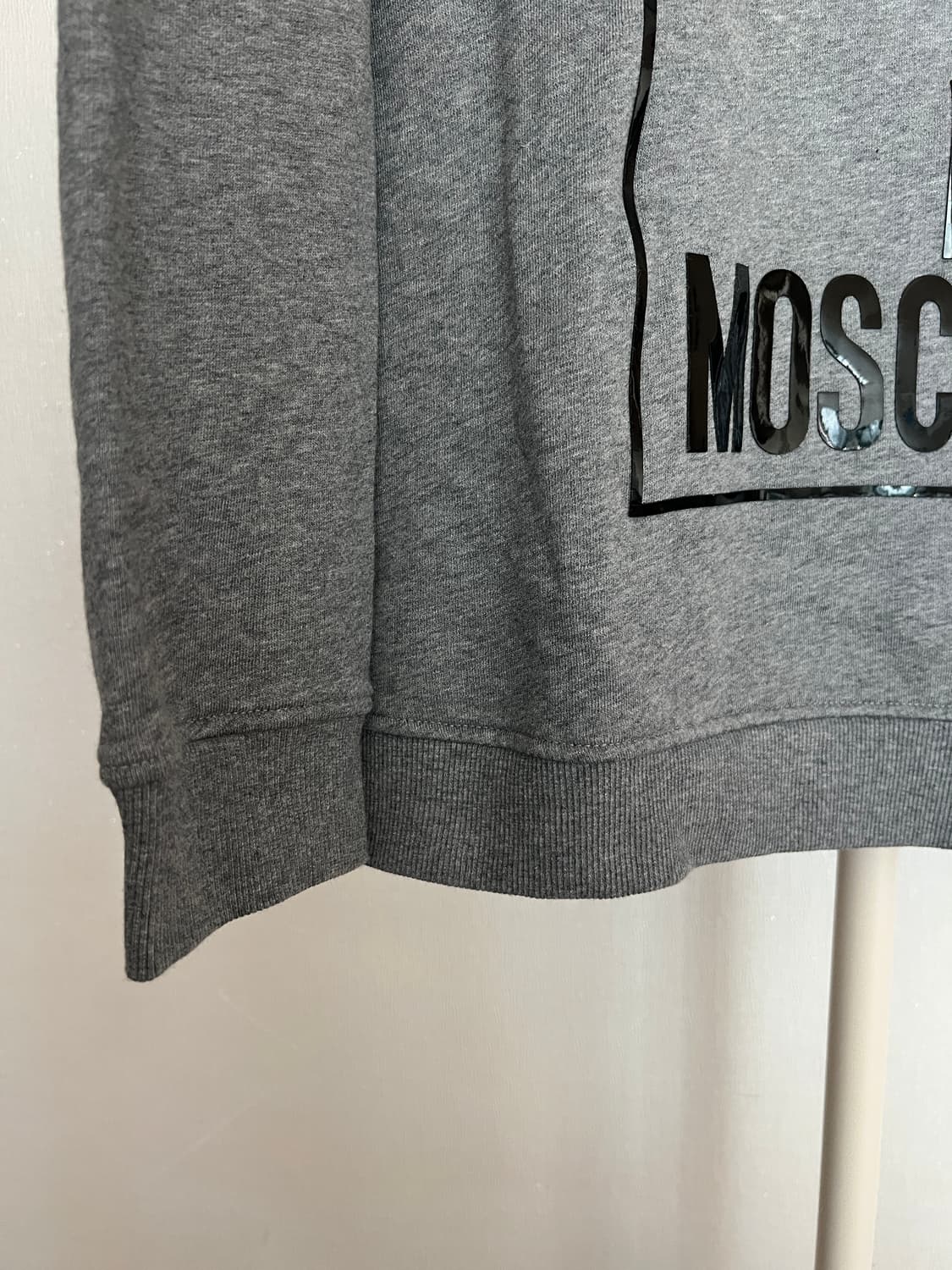 Love Moschino 러브 모스키노 박스 로고 스웨트셔츠 그레이 상품이미지2