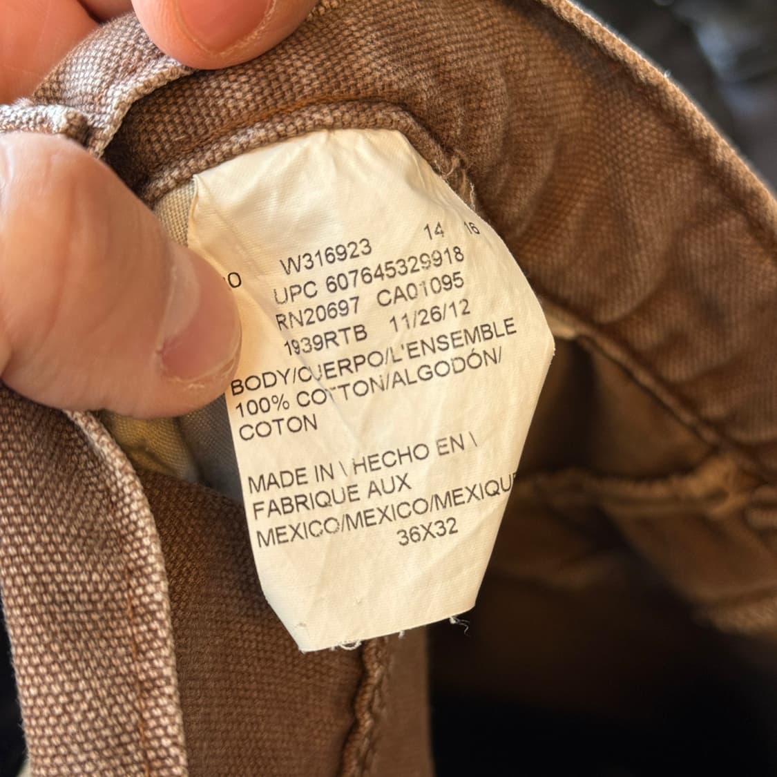 디키즈 덕캔버스 카펜터 페이딩 팬츠 상품이미지7