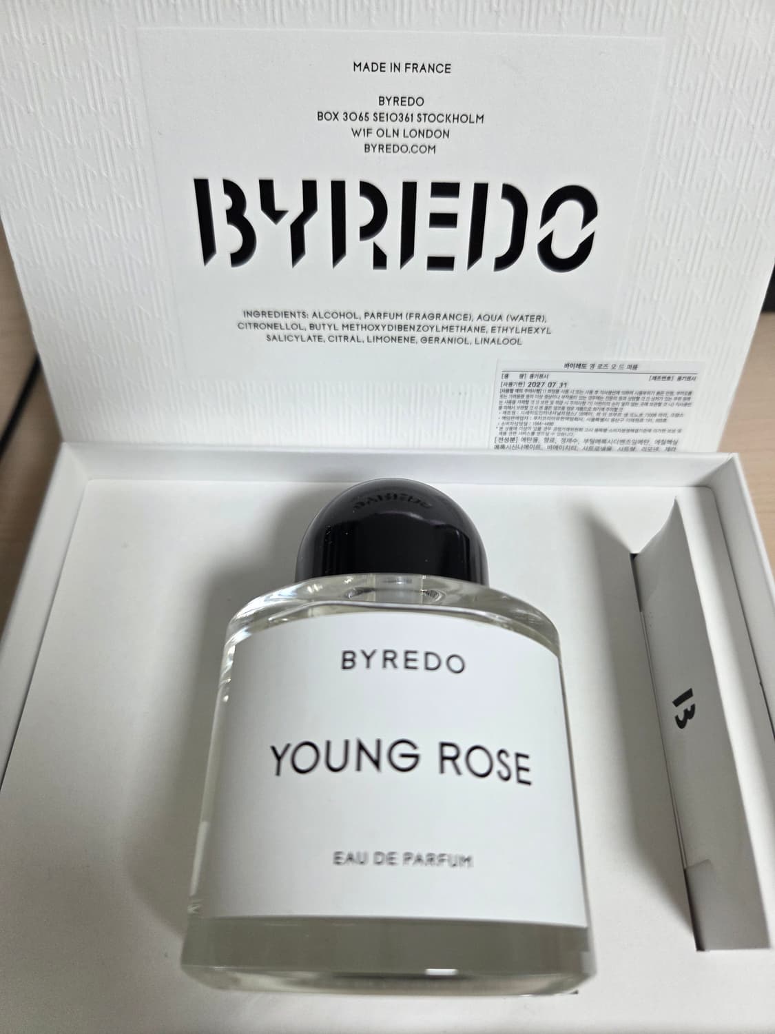 바이레도 영로즈 100ml 국문택 상품이미지3