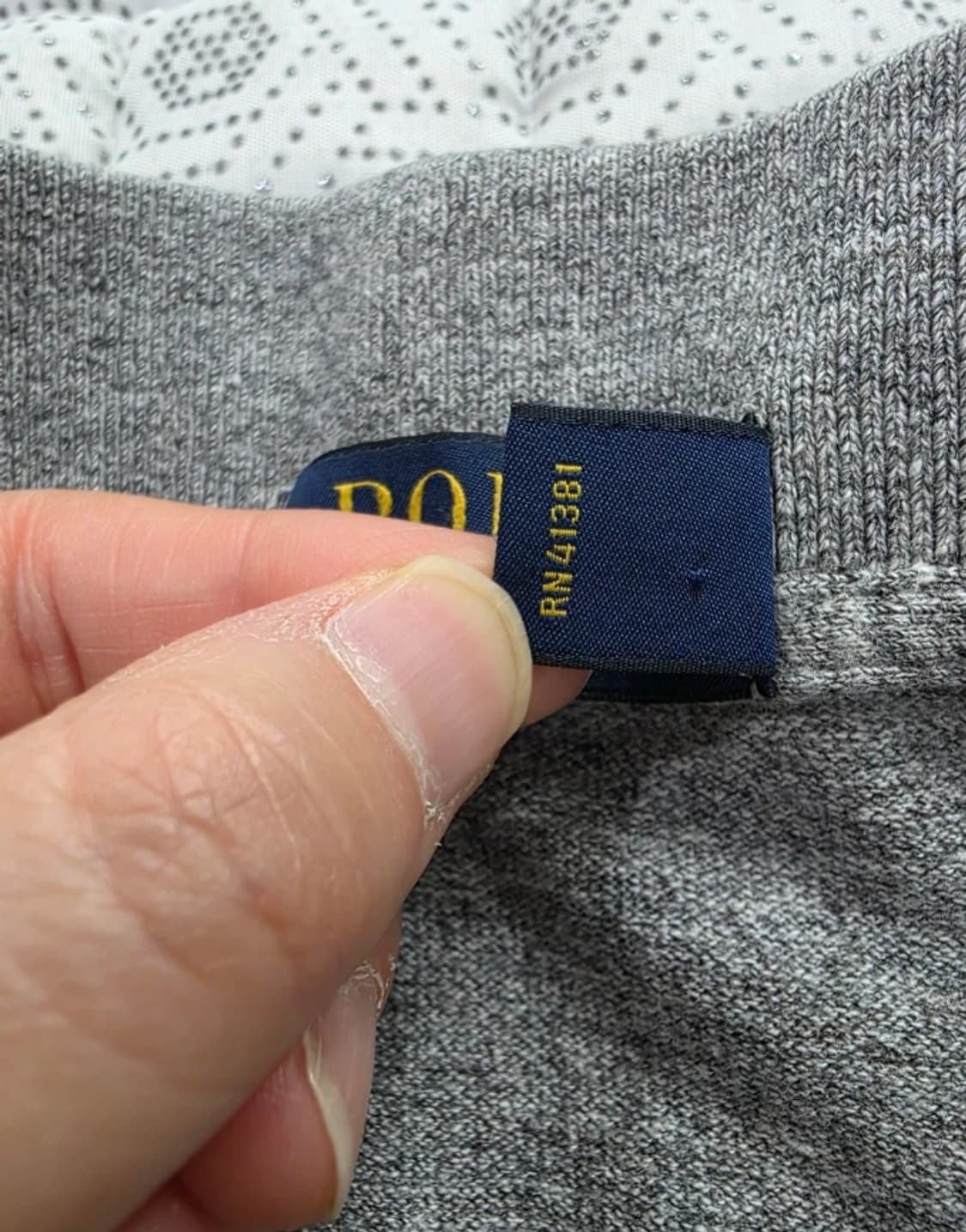 폴로 랄프로렌 긴팔 카라티 그레이 105 상품이미지9