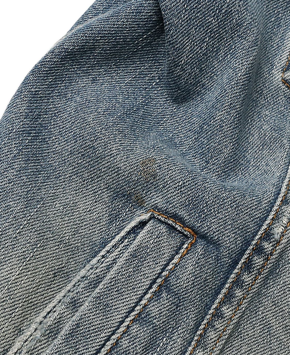 시빌리아 [Siviglia] 연청 이태리 코튼 데님 트러커 자켓 청자켓 상품이미지10