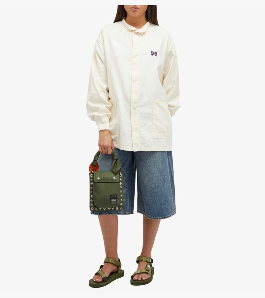 NEEDLES - SC ARMY SHIRT JACKET 상품이미지3